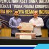 Kejari Indramayu Serahkan Rp2,78 Miliar hasil sita perkara korupsi BPR KRI ke LPS